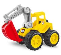 TOYVENTURES Huge Size Push and Go Construction Vehicle Monster Dump Truck Digger Dumper Bulldozer Excavator Toy (1 Piece, Size Big 11 Inch) (Digger Excavator)