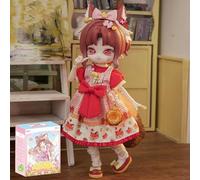 TOYVERSE COME4FREE BJD Minty The Enchanted Forest Series, SuSu The Little Fox, Standard Edition, 1 piece/19 cm, BJD doll, movable dolls with doll clothes, birthday gift, ages 15 and up