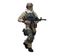 TOYVERSE Joytoy 1/18 Action Figure Hardcore Coldplay, U.S. Army Delta Assault Squad Machine Gunner, Mobile Joints Character Model, 15 Years and Above