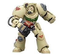 TOYVERSE Joytoy 1/18 Action Figure Warhammer 40,000, Dark Angels Terminator 2 with Power Fist and Storm Bolter, Mobile Joints Character Model, 14.3 cm, 15 Years and Above