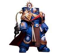 TOYVERSE Joytoy 1/18 Action Figure Warhammer 40,000, Space Marine 2, Ultramarines Marneus Calgar, Chapter Master with MKX Gravis Armour and Gauntlets of Ultramar, from 15 Years