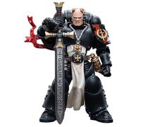 TOYVERSE JOYTOY 1/18 Warhammer 40,000 Action Figure, Black Templars Emperor's Champion Bayard's Revenge, Movable Joints Character Model, 15+ Years Old