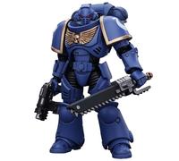 TOYVERSE JOYTOY 1/18 Warhammer 40,000 Action Figure, Space Marines Ultramarines Outriders Brother Catonus, Movable Joints Character Model, 15 Years and Up