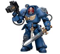 TOYVERSE JOYTOY 1/18 Warhammer 40,000 Action Figure, Ultramarines Terminator Squad Sergeant with Power Sword and Teleport Homer, Movable Joints Character Model, 15 Years and Up