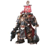 TOYVERSE JOYTOY 1/18 Warhammer The Horus Heresy, Sons of Horus Legion Cataphractii Praetor with Combi-Melta and Power Maul, Movable Joints Character Model, Ages 15+