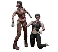 TOYVERSE JOYTOY 1/25 Action Toys, Dark Source Zombie Figure Female Wrestlers, Suitable for Halloween Articulated Miniature Model, Ages 15 and Up