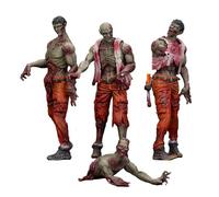 TOYVERSE JOYTOY 1/25 Action Toys, Dark Source Zombie Figure Mechanic Team, Suitable for Halloween Articulated Miniature Model, Ages 15 and Up