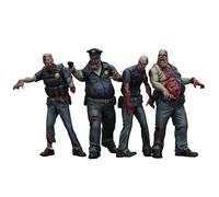 TOYVERSE JOYTOY 1/25 Action Toys, Dark Source Zombie Figure Police (Male), Suitable for Halloween Articulated Miniature Model, Ages 15 and Up