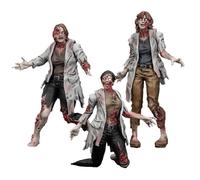 TOYVERSE JOYTOY 1/25 Action Toys, Dark Source Zombie Figure Scientists (Female), Suitable for Halloween Articulated Miniature Model, Ages 15 and Up