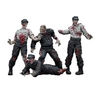 TOYVERSE JOYTOY 1/25 Action Toys, Dark Source Zombie Figure Security Guards, Suitable for Halloween Articulated Miniature Model, Ages 15 and Up