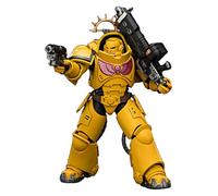 TOYVERSE JOYTOY Warhammer 40,000 Game Edition Imperial Fists Heavy Intercessor - 1/18 Scale Articulated Action Figure 12.7cm with Heavy Bolter & Bolt Pistol 15+