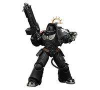 TOYVERSE JOYTOY Warhammer 40,000 Game Edition Raven Guard Heavy Intercessor with Heavy Bolt Rifle and Bolt Pistol 1/18 Scale Action Figure Character Model 15+