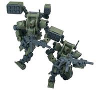 TOYVERSE Sheik Mainland 1/144, Figura Model Kit, Super Mobile Battle Mech, Combat Engineer, Little Martin Green, 2 Pieces, Movable Joints, Character Model, from 15 Years