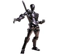 TOYVERSE Sheik Mainland 1/18, Figura Model Kit, A Strong Attack Superhuman Metal Black, 2 Pieces, Movable Joints, Character Model, from 15 Years