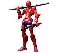 TOYVERSE Sheik Mainland 1/18, Figura Model Kit, A Strong Attack Superhuman Red, 2 Pieces, Movable Joints, Character Model, from 15 Years