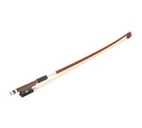 Toyvian 1/10 1/16 Student Violin Bow Horsehair Wooden Bow Hair for Beginners Well-balanced Suitable for Practice and Performance