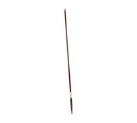 Toyvian 1/2 Size Sandalwood Violin Bow with Ebony Frog Smooth Screw Design Practice Bow for Beginners Straight Bowl with Horse Hair