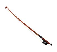 Toyvian 1/4 Violin Bow Straight Body Arc Brazilian Wood and Ebony Tip Perfect for Beginners and Advanced Players