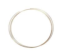 Toyvian 1.5mm Wide Brass Fret Wire 8ft for Mandolin Banjo Dulcimer Box Guitar Golden Finish