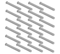 Toyvian 1 Pack Construction Parts 1x5 Cross Axle Technical Building Brick Shaft Plastic Improves Coordination Light Grey Replacement