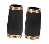 Toyvian 1 Pair Abs Clarinet Tuning Tube for Clarinet Pitch Smooth Easy to Clean Practical and Portable