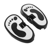 Toyvian 1 Pair Bikes Pedal Replacement Pedals for Tricycle Youth Sturdy Plastic Footrest Universal Stroller Foot Support Family Outings Modern Sleek Look