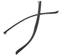 Toyvian 1 Pair Black Silicone Titanium Arm Legs for Eyeglasses Replacement Glasses Temple Accessories Sturdy Practical Eyeglasses Repair Kit for Sunglasses and Eyewear