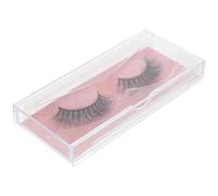 Toyvian 1 Pair Fake Eyelash Extensions for Women, Black False Lashes Providing a Fuller Look, Easy to Use, for Date and Daily Life, Natural Long Fake Lash