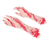 Toyvian 1 Pair Halloween Fake Human Hands Props Realistic Scary Decorations for Haunted Houses Parties and April Fool Pranks Premium and Material for Spooky Atmosphere