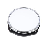 Toyvian 1 Pc Dumb Drum Trainer Snare Practice Pad Drum Pads Dumb Drum Practice Drum Mute Accessory Percussion Useful Dumb Drum Mute Cushion Delicate Dumb Drum Mute Cushion Metal White