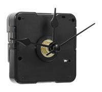 Toyvian 1 Set Clock Mechanism Replacement, Battery Operated Silent Movement, Diy Wall Clock Making Kit, Black, Fits 10-12 Cm Face