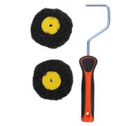 Toyvian 1 Set Corner Roller with Replacement Covers, Paint Edger Tool