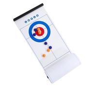 Toyvian 1 Set Curling and Bowling Interactive Tabletop Game for Kindergarten Plastic Plaything for Family Fun and Athletic Development