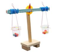 Toyvian 1 Set DIY Balance Scale Educational Craft for Self Assembly Science Experiment Fun Learning Activity for Boys and Enhance Creativity and Imagination