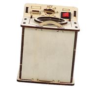 Toyvian 1 set DIY Wooden Washing Machine Assembly for Educational Science Experiment Plaything Safe and Lightweight for Engaging Fun for Boys