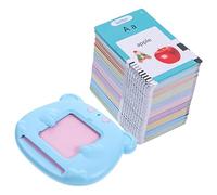 Toyvian 1 Set Educational Flash Cards Learning for Preschoolers English Reading Machine with Cards and Illustrations Speech for Early Learning and Vocabulary Building