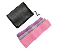 Toyvian 1 Set Fitness Resistance Band Set Glute Activation Loop Bands for Home Gym Workouts for Squats Hip Thrusts and Leg Exercises with Carry Bag Included