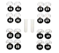 Toyvian 1 Set Halloween Vampire Fangs Props for Cosplay of Fake Teeth with Adhesive for Masquerade Party Various for Family Fun Easy to Apply Halloween Accessories