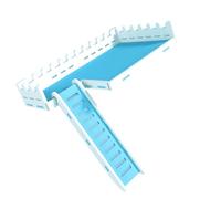 Toyvian 1 Set Hamster Training Funny Ladder Standing Shelf for Pets Durable White Create Playground for Hamsters to Exercise and Stay Happy