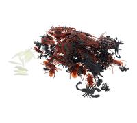 Toyvian 1 Set Insect Figurines Micro Landscape Ornaments for Halloween Decor Educational Simulation Insects Playset Indoor Outdoor Decorations for Parties and Teaching