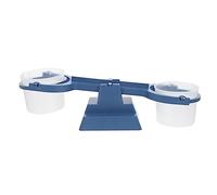 Toyvian 1 Set Laboratory Equipment Balance Children Balance Scale Children Bucket Scale Pearlescent Props Makeup Plastic Primary School Scale for Teaching School Balance Scale