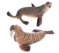 Toyvian 1 Set Realistic Sea Lion Walrus Model Simulation Sea Animal Decor for Aquariums Educational for Small Animal Ornaments