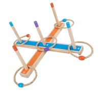 Toyvian 1 Set Ring Toss Game Interactive Outdoor Sports for Fun Family Activity Birthday Party Favor Promotes Hand Eye Coordination and Motor Skills Design for Endless Play