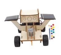 Toyvian 1 Set Solar Lunar Assemble Kit Electric Science Experiment Project DIY Solar Model for Boys and Engaging Stem Activity for Young Learners