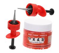 Toyvian 1 Set Worm Clips Bloodworm Hook Clamps Practical Outdoor Fishing Gear for Easy Baiting Ergonomic Design Safe and Clean Usage for Professional and Casual Fishers