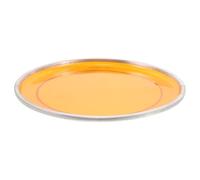 Toyvian 10-inch Double Layer Snare Drum Head Brown Oil Skin Surface Drum Replacement Part for Jazz Accessories