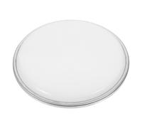 Toyvian 10-inch Double-layer Translucent Drum Head Skin Milky White Oil-coated Drum Pad Replacement for Snare and Universal Percussion Accessory for Sound Control and Practice