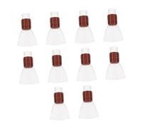 Toyvian 10 Pcs Lightweight Plastic Suona Reeds with Copper Core, Sturdy Musical Instrument Accessories Producing Pure and Mellow Sound, for Folk and World Wind Instruments