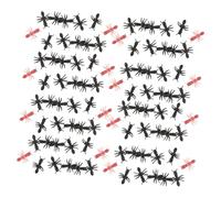 Toyvian 1000pcs Realistic Plastic Ants Simulation Insect Lightweight Portable Prank Props for Halloween Party Decorations and Educational Nature Exploration