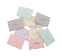 Toyvian 1000pcs Scented Face Blotting Sheets with Extract, Green Tea, Lavender, Chamomile, Bamboo Charcoal - Facial Oil Absorbing Paper for Oily Skin Control and Makeup Touch-Up